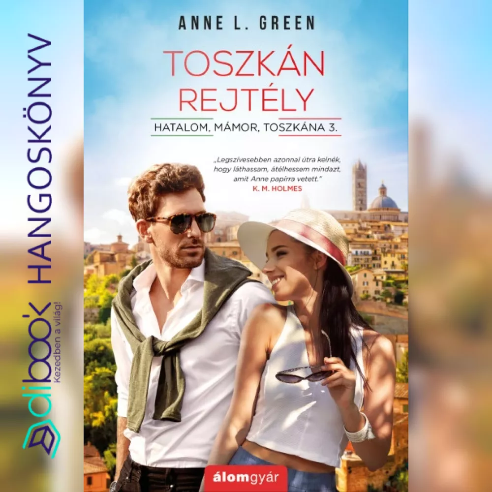 Toszkán rejtély borító