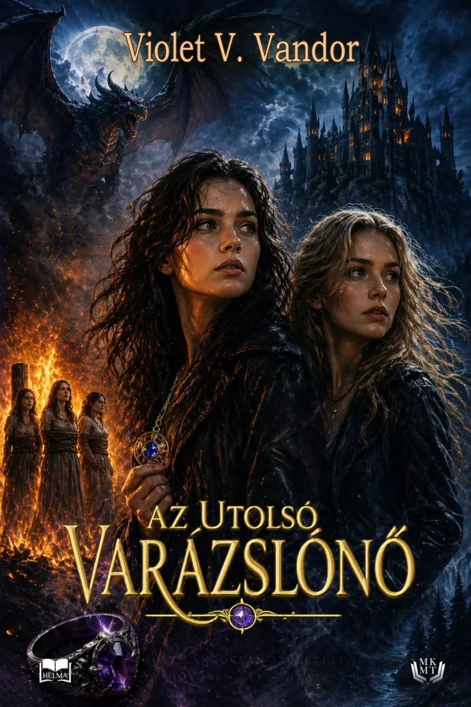 Az utolsó varázslónő borító