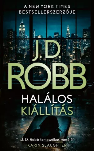 Halálos kiállítás borító