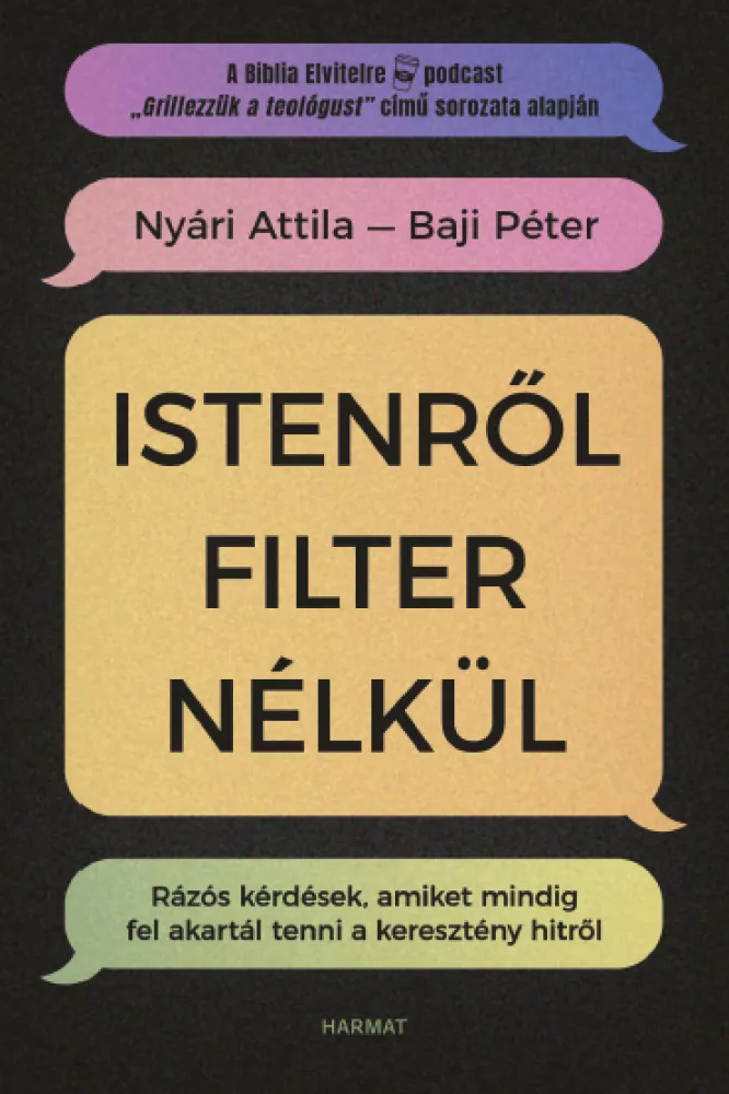 Istenről filter nélkül borító