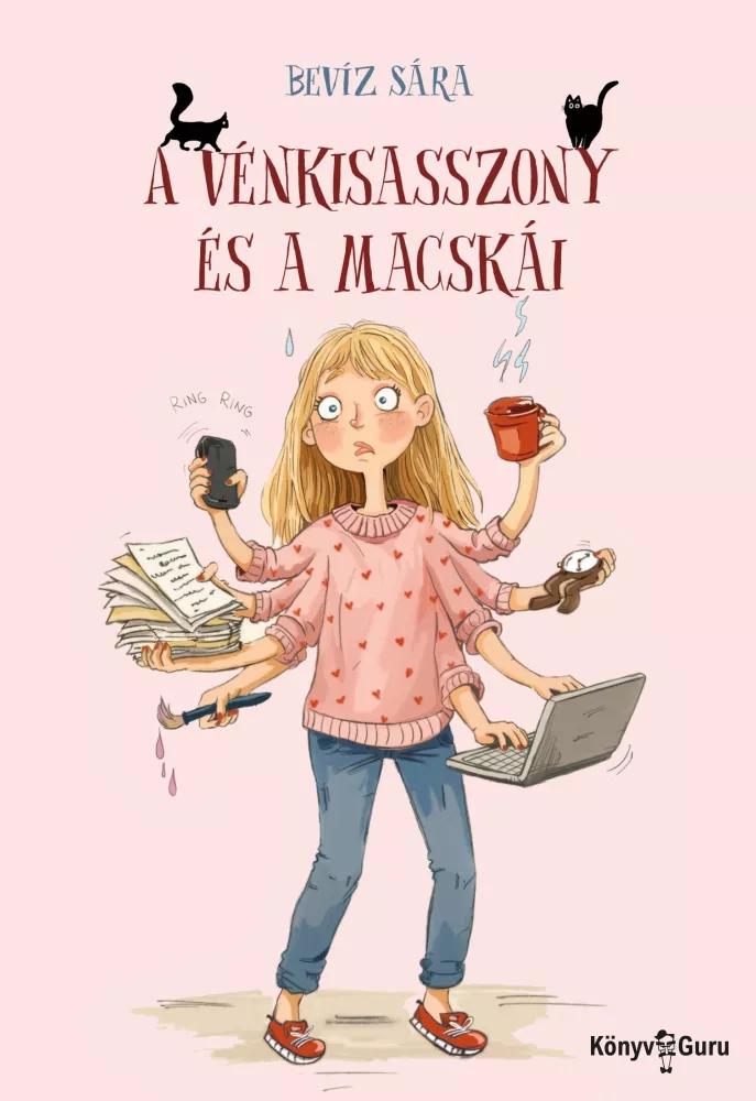 A vénkisasszony és a macskái borító