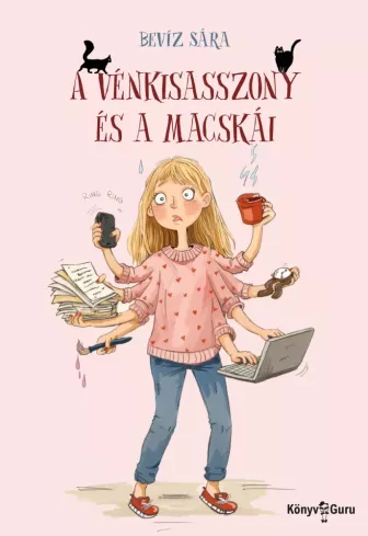 A vénkisasszony és a macskái borító