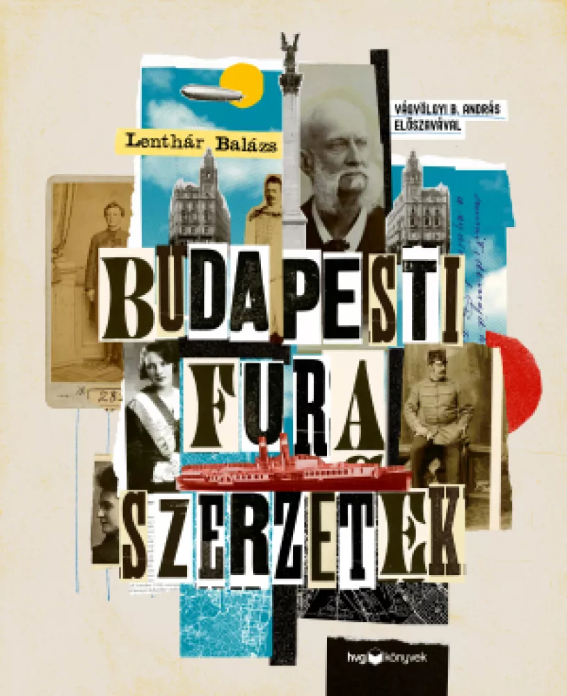 Budapesti fura szerzetek borító