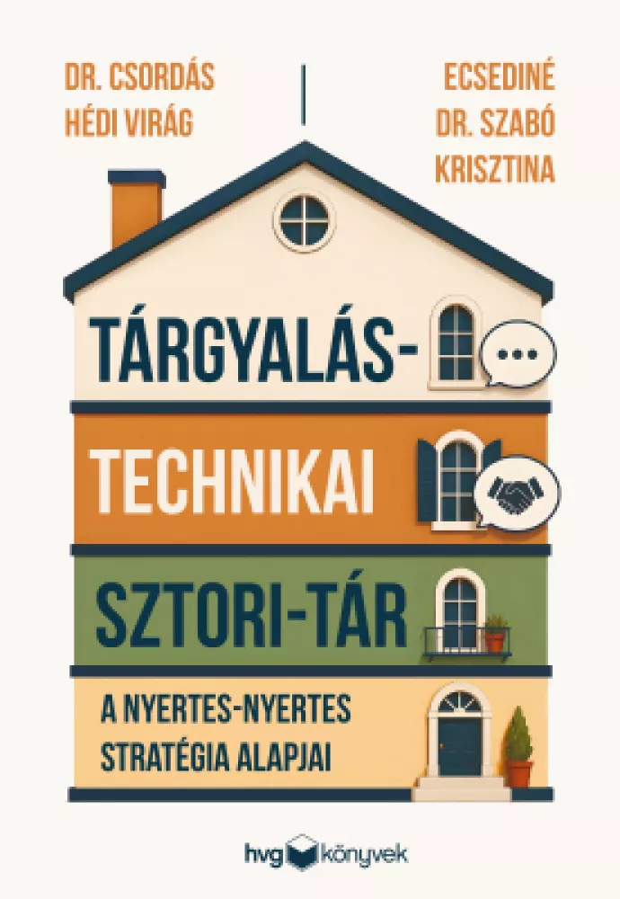 Tárgyalástechnikai sztori-tár borító