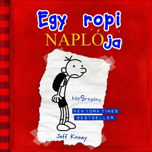 Egy ropi naplója 1. borító