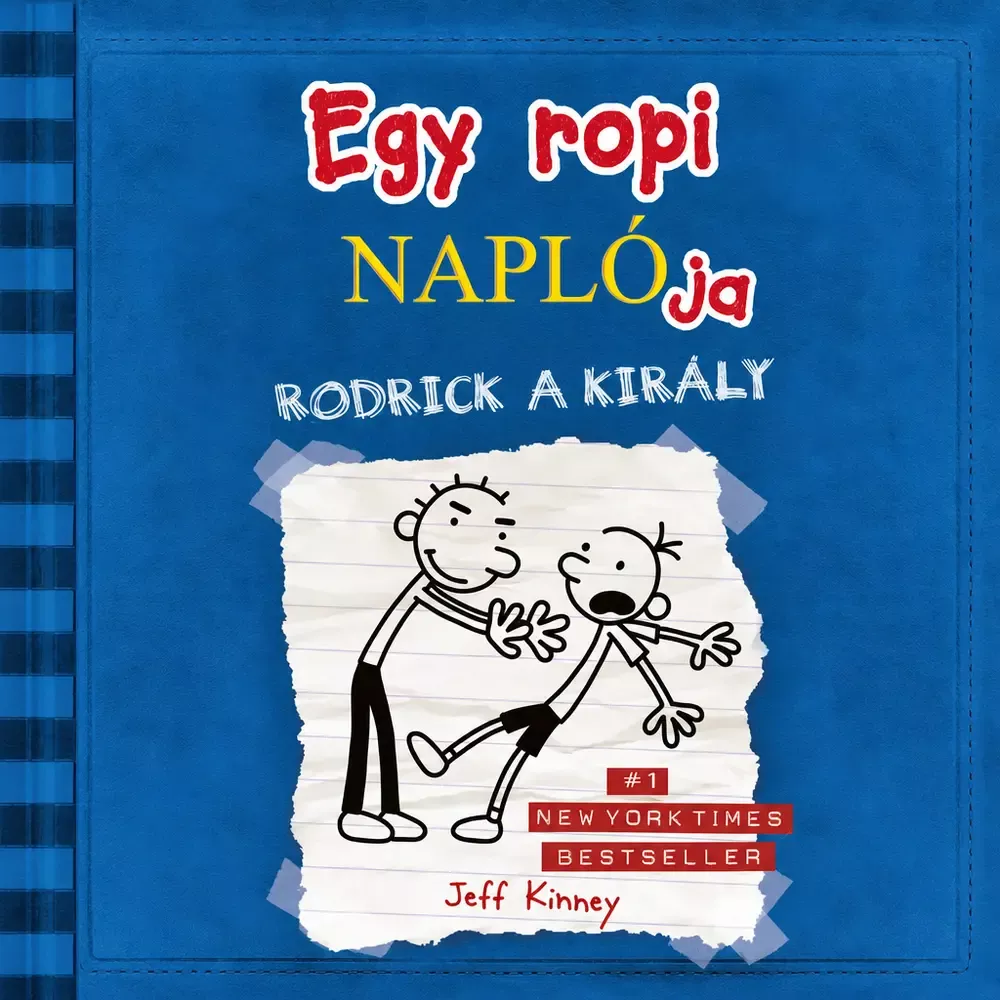 Egy ropi naplója 2. Rodrick a király borító