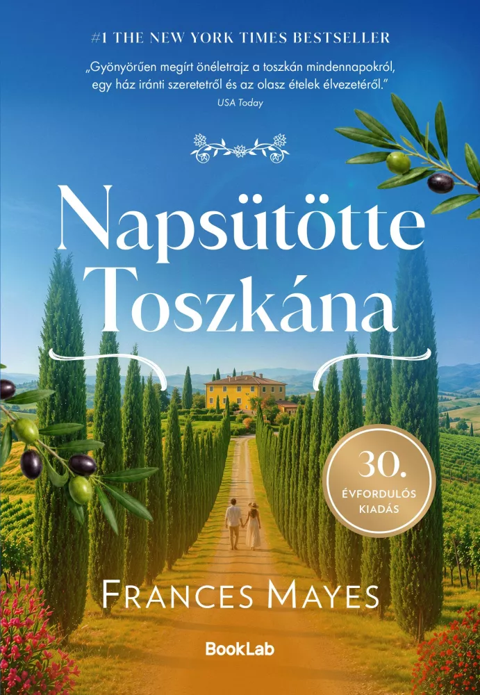 Napsütötte Toszkána borító