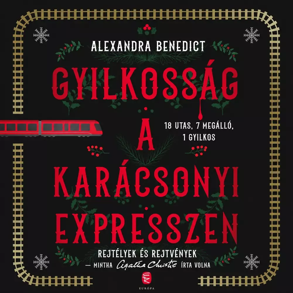 Gyilkosság a karácsonyi expresszen borító