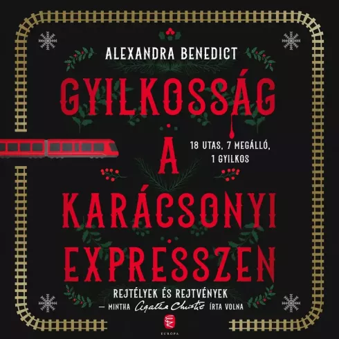 Gyilkosság a karácsonyi expresszen borító