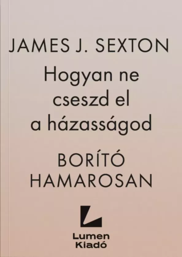 Hogyan ne cseszd el a házasságod borító