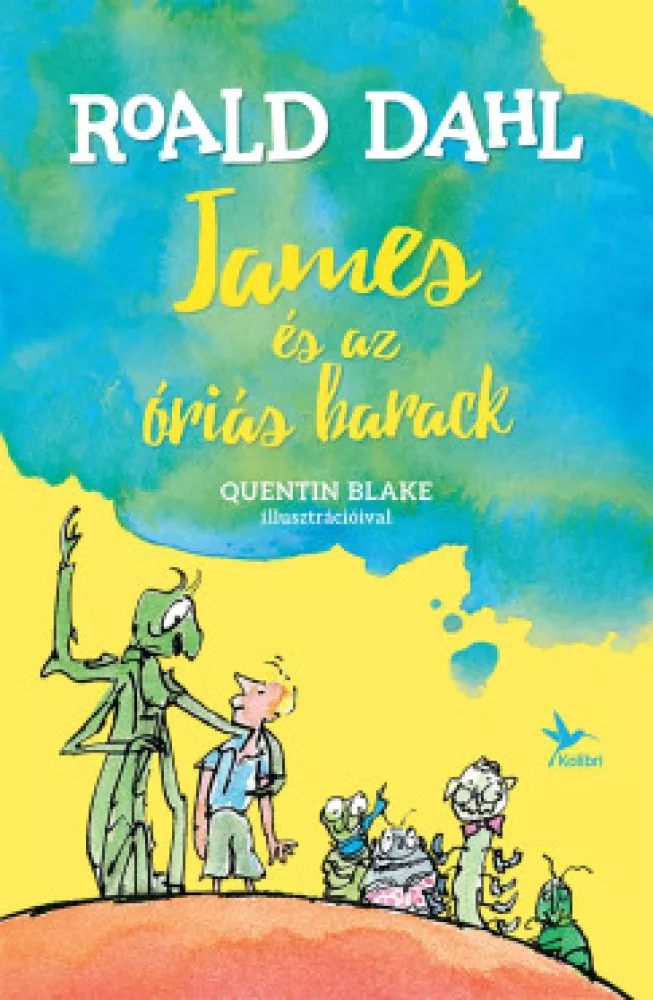 James és az óriás barack borító