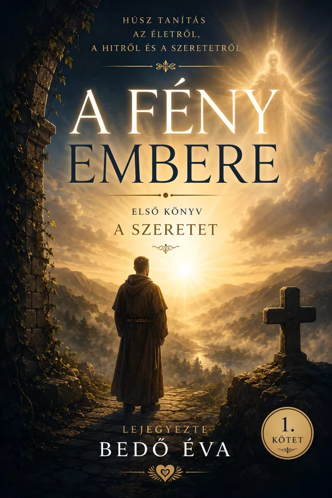 A fény embere borító