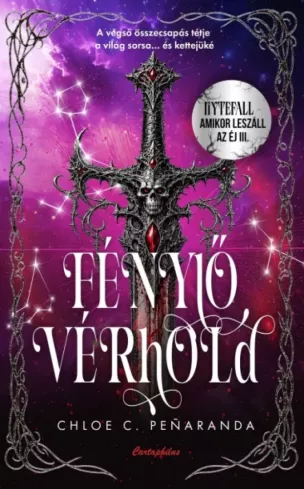 Fénylő vérhold borító