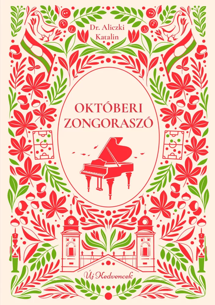 Októberi zongoraszó borító