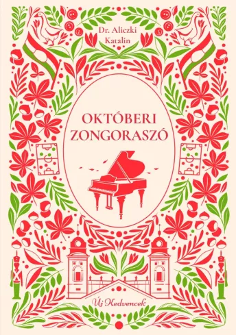 Októberi zongoraszó borító