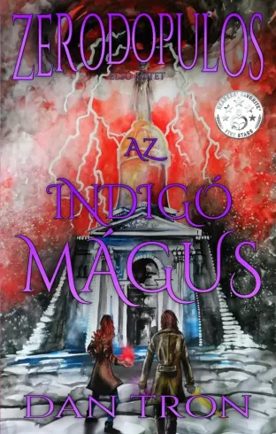 Az indigómágus borító