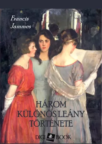 Három különös leány regénye borító