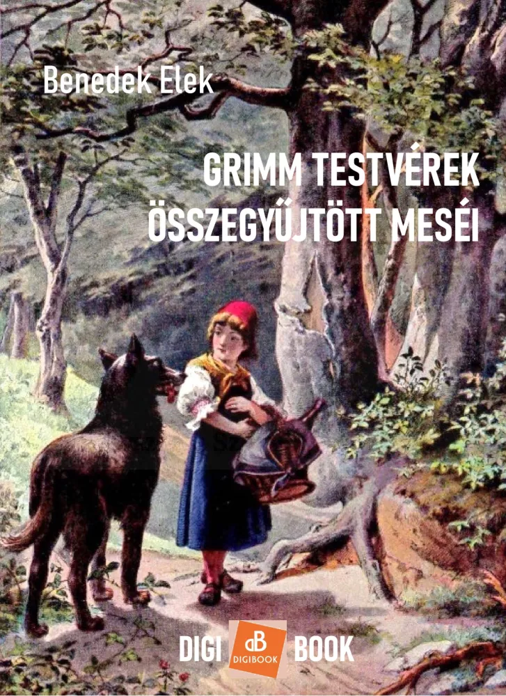 Grimm testvérek összegyűjtött meséi borító