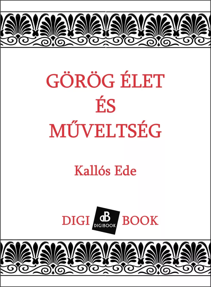 Görög élet és műveltség borító
