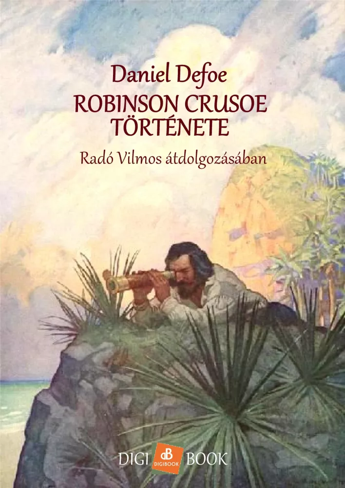 Robinson Crusoe története borító