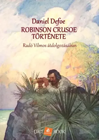 Robinson Crusoe története borító
