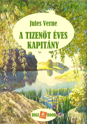A tizenöt éves kapitány borító