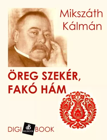Öreg szekér, fakó hám borító