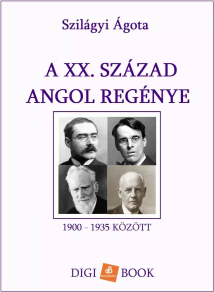 A XX. század angol regénye borító