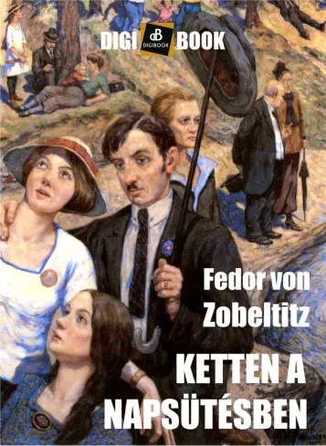 Ketten a napsütésben borító