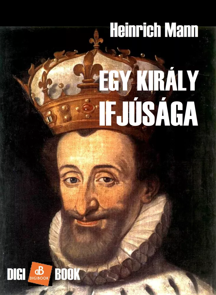 Egy király ifjúsága borító