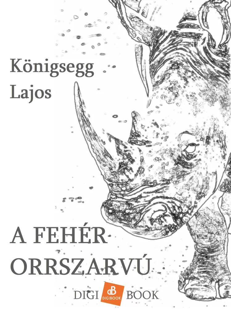 A fehér orrszarvú borító