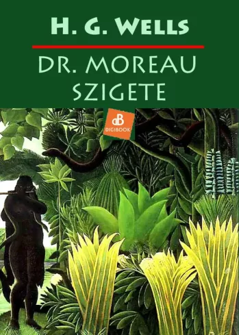 Dr. Moreau szigete borító
