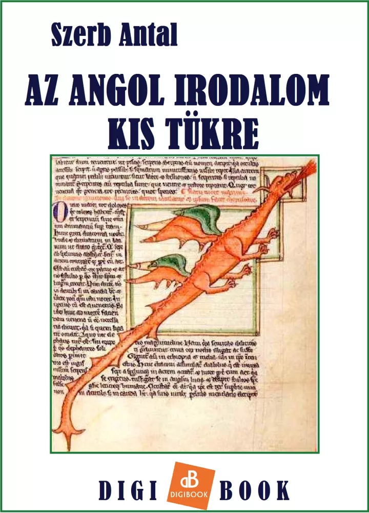 Az angol irodalom kistükre borító