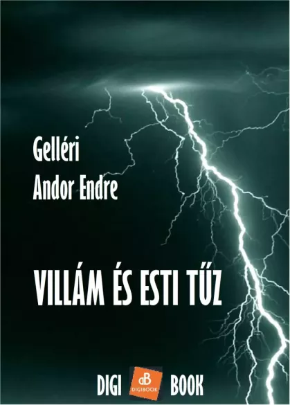 Villám és esti tűz borító