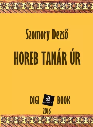 Horeb tanár úr borító