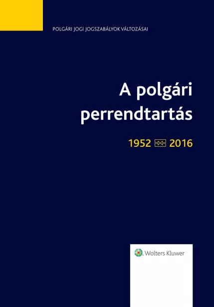 A polgári perrendtartás (1952-2016)