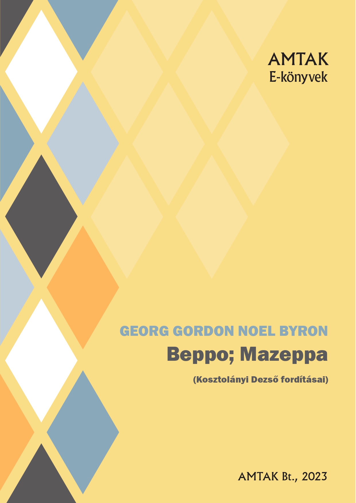 Beppo, Mazeppa