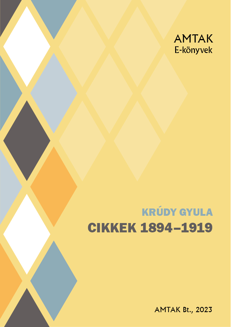 Cikkek 1894-1919
