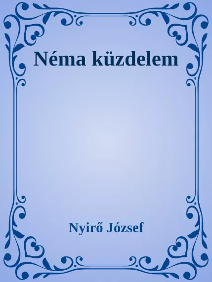 Néma küzdelem