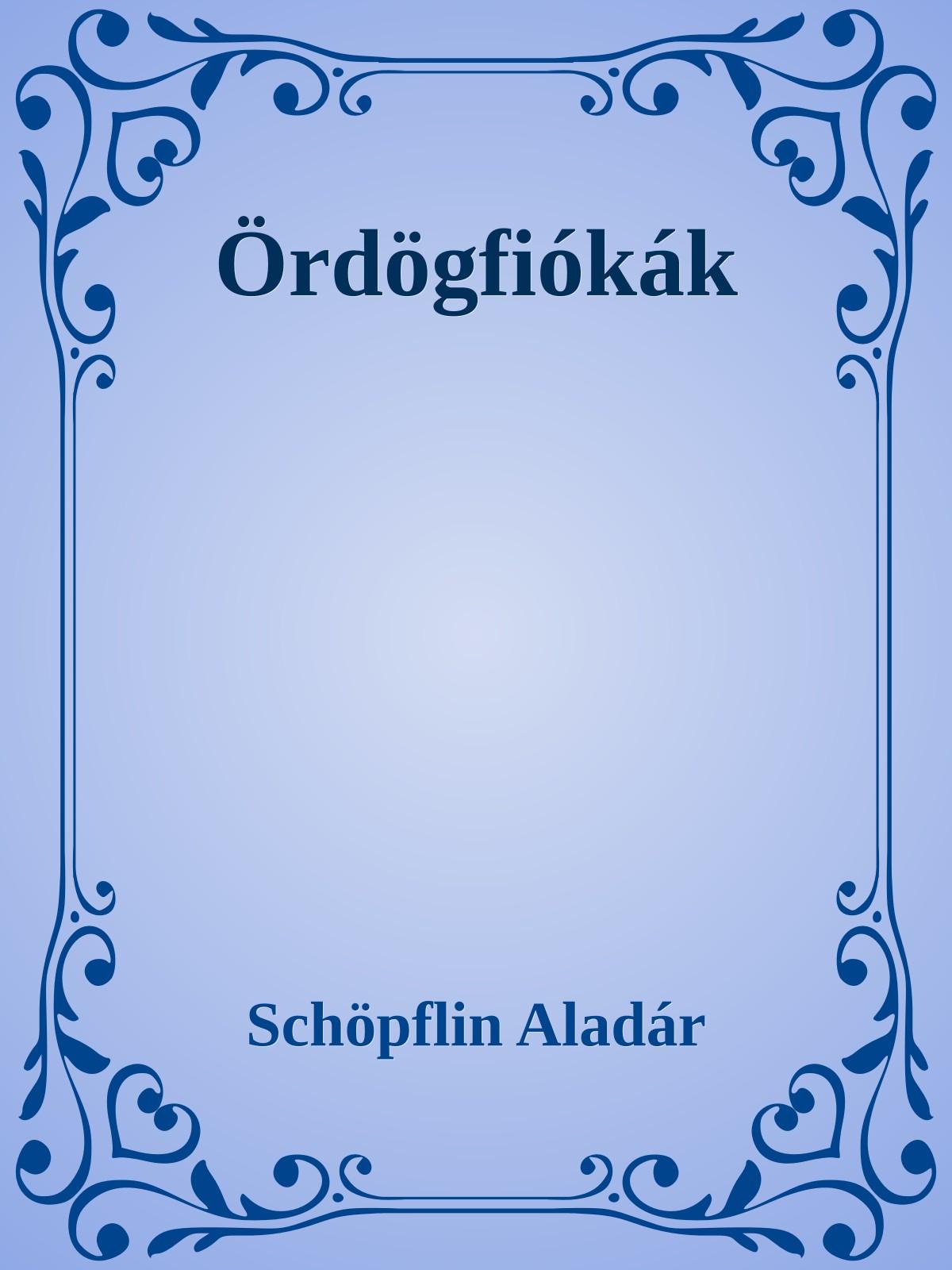 Ördögfiókák