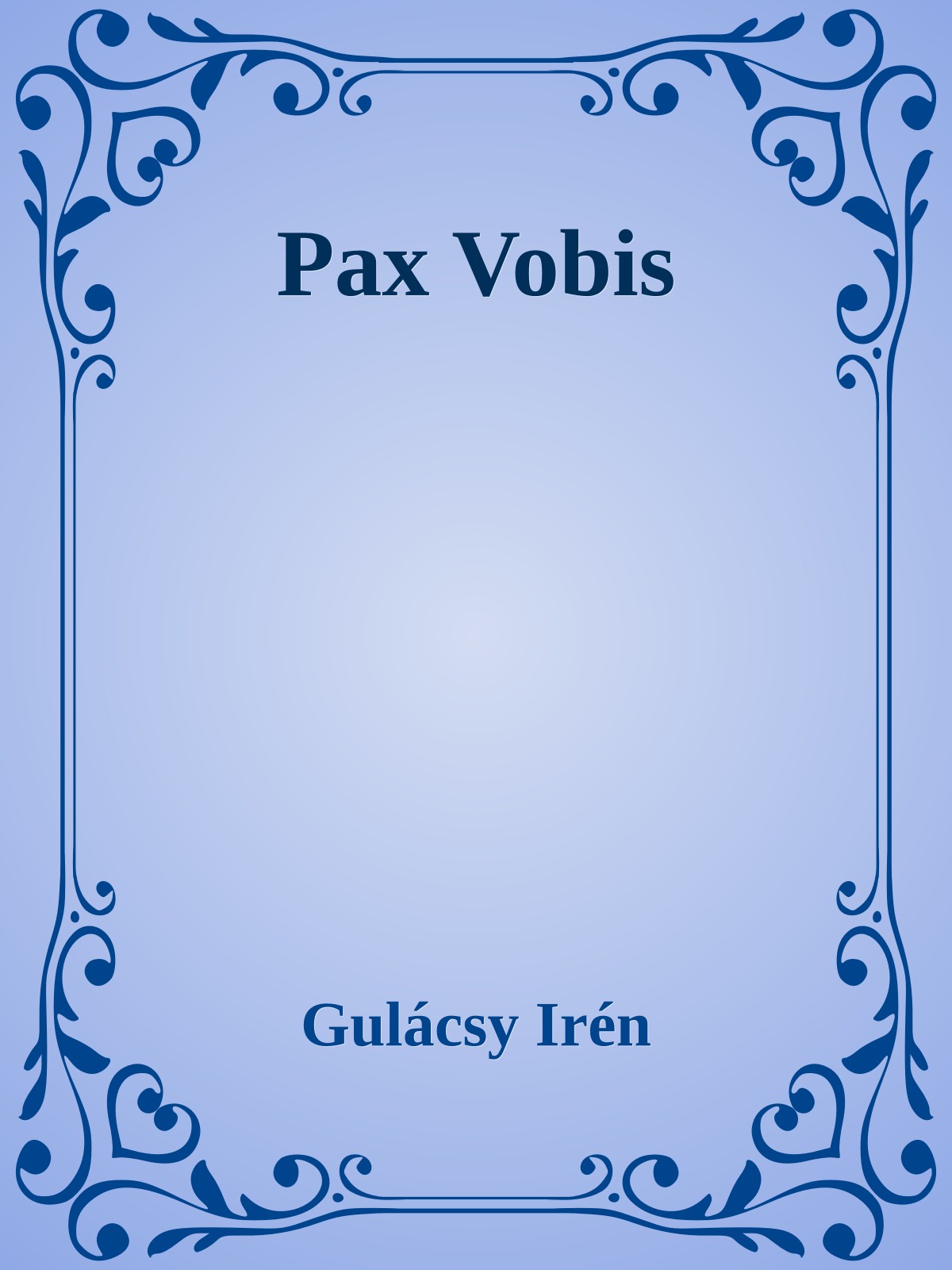 Pax vobis