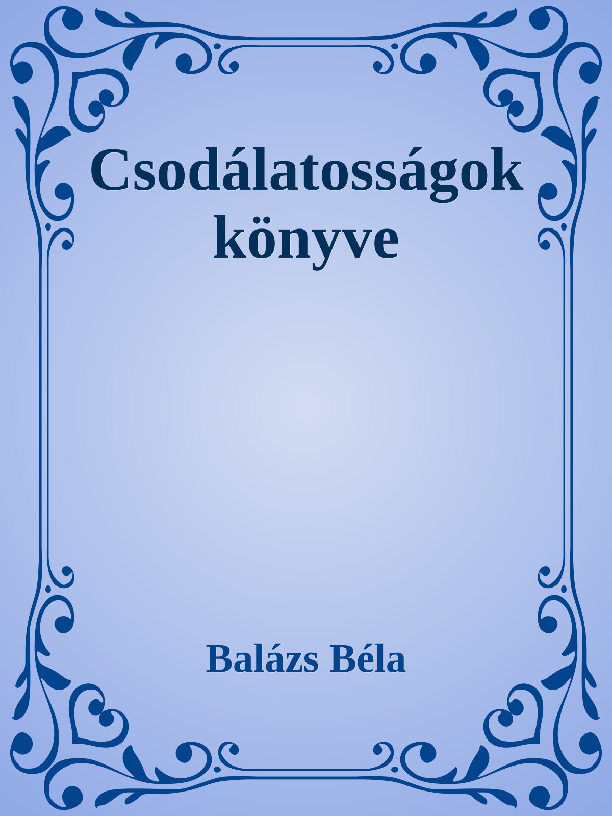 Csodálatosságok könyve