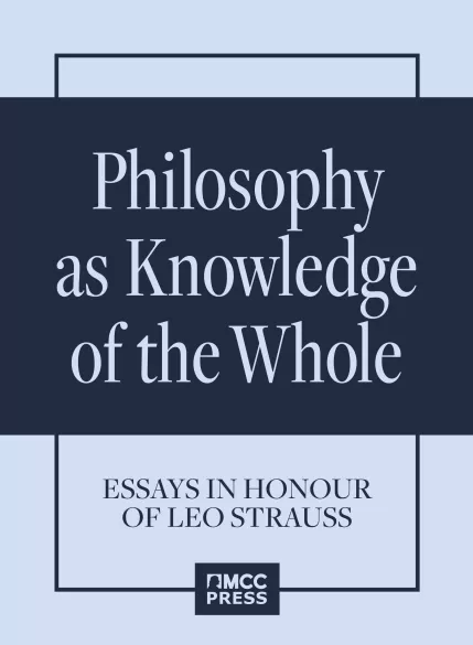 Philosophy as Knowledge of the Whole