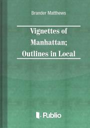 Vignettes of Manhattan Outlines in Local Color