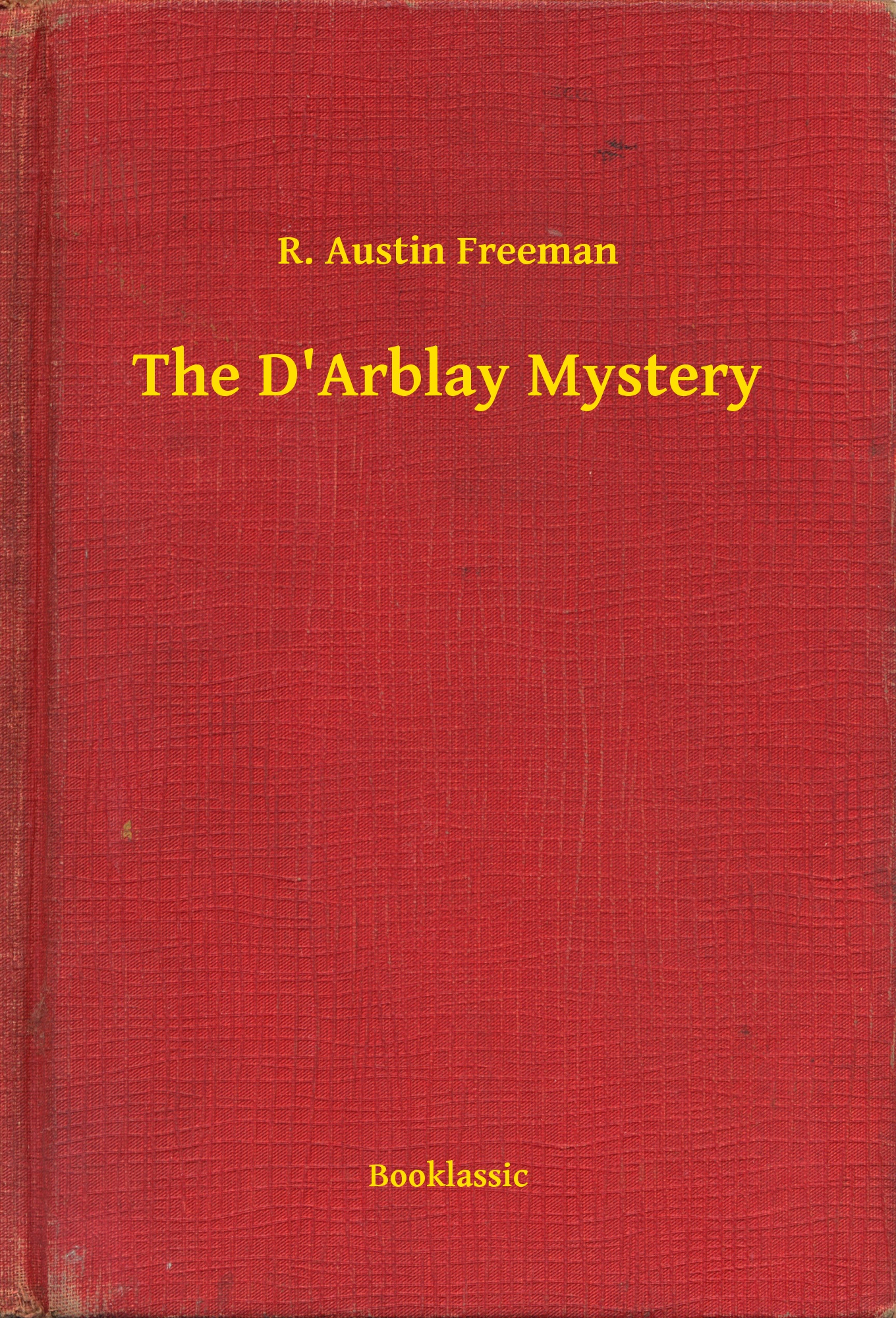 The D"Arblay Mystery
