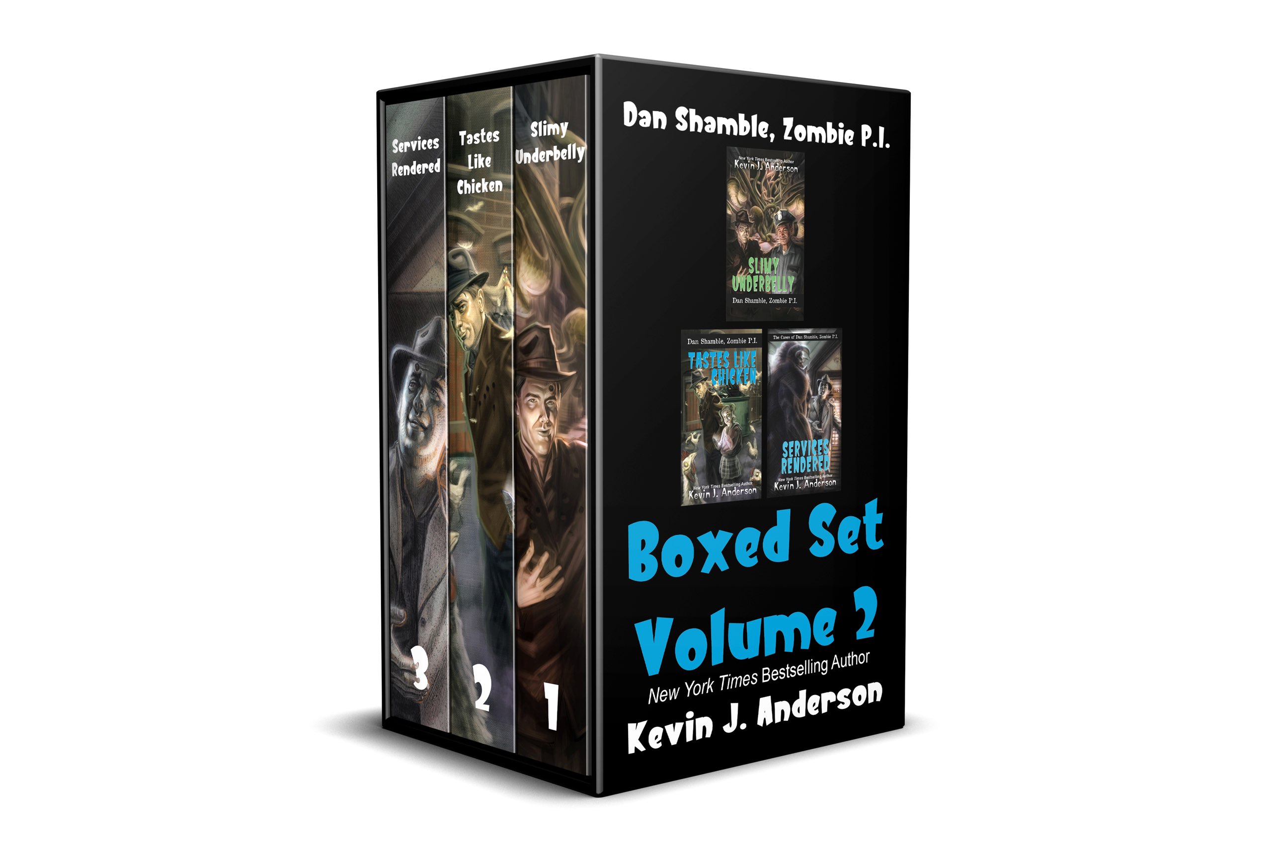 Dan Shamble, Zombie P.I. Boxed Set Volume 2