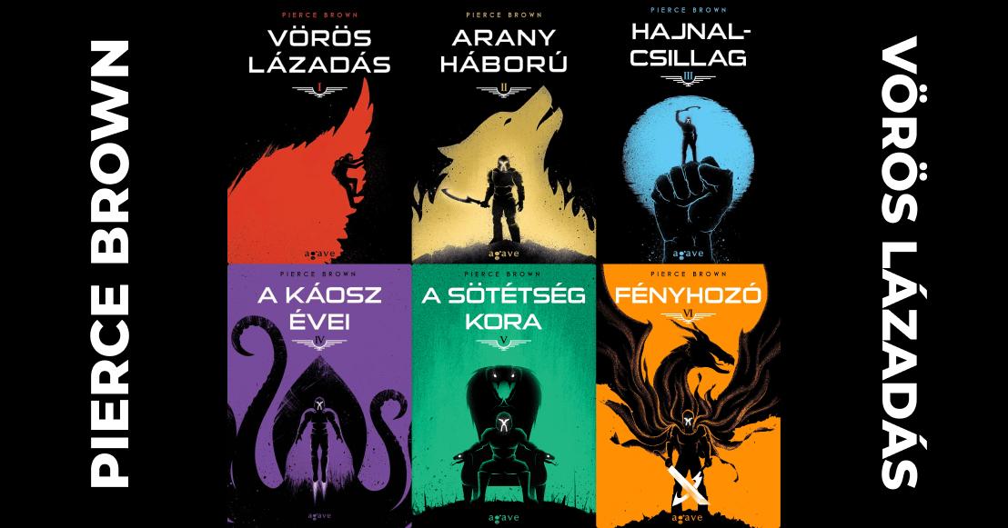 Pierce Brown a Vörös lázadás sorozatában lenyűgöző világot teremtett